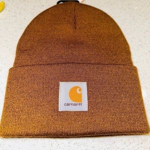Carhartt beanie hat adult size Carmel brown